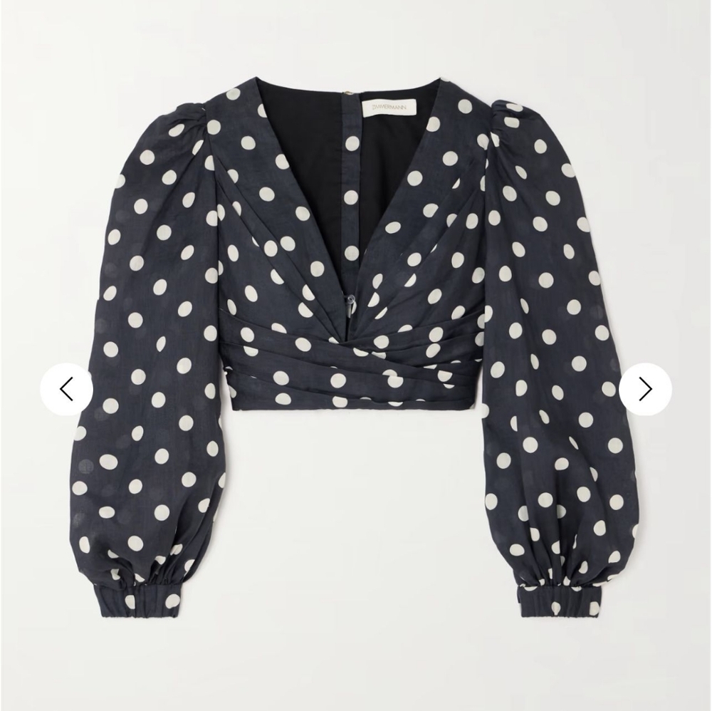 Zimmermann linen blouse